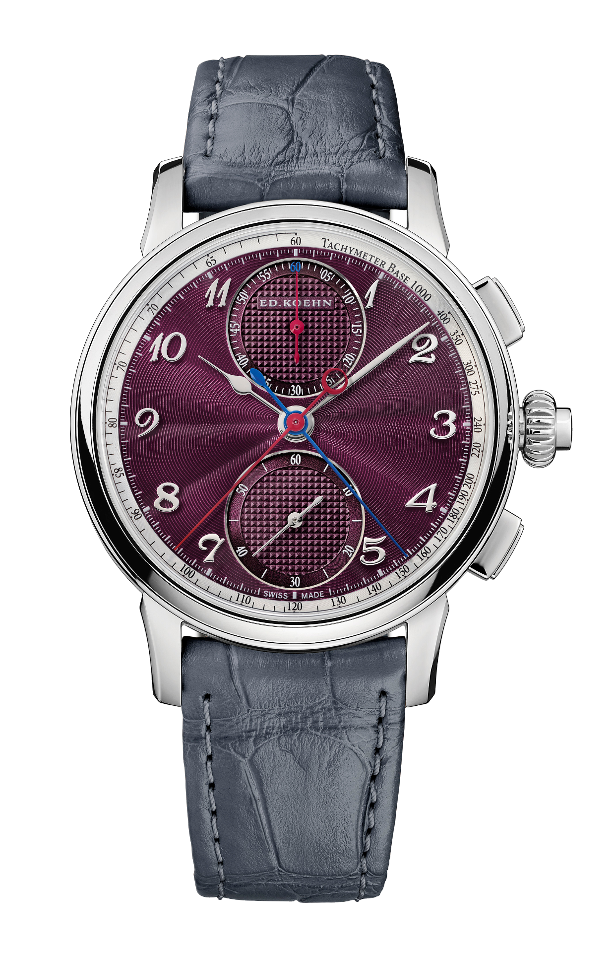 Legacy Rattrapante Four Seasons — Spring edition with violet guilloché dial